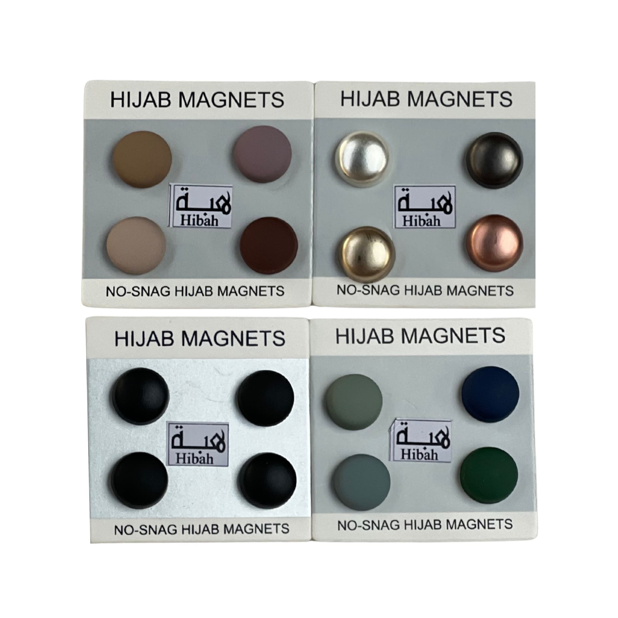 28 No Snag Hijab Magnet Set of 4 - Image 1