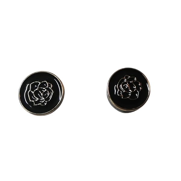 FLORAL MAGNET SET OF 2 Magnetic Pins - Set of 2 - Image 1