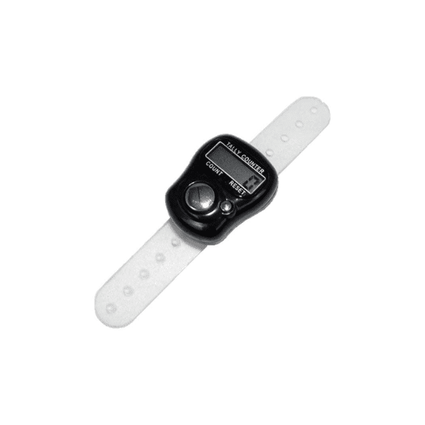 REGULAR TASBEEH (HM002) Single Black Tasbeeh Counters - Image 1