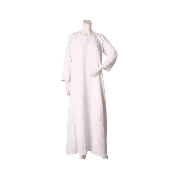 WHITE IHRAAM ABAYA -OLD(HA220) Ihraam White Abaya - Image 1